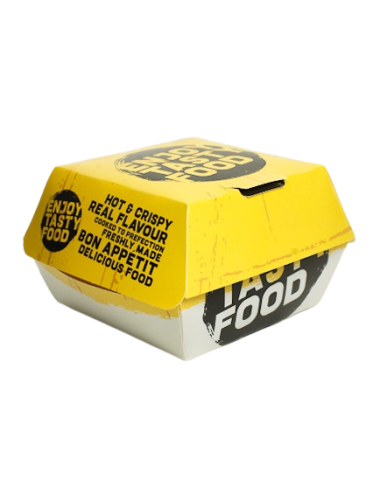 Enjoy 4" Burger Box (500Pcs)