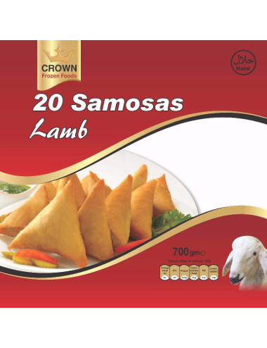 CROWN MEAT SAMOSA (1X20PC)...