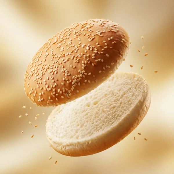 4.5'' PAIN HAMBURGER SÉSAME 48 pcs