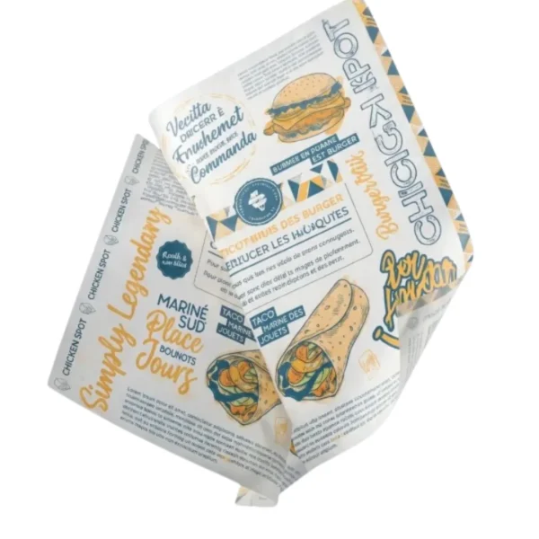 CHICKEN SPOT GREASEPROOF TRAY PAPER (28 X 35 CM)