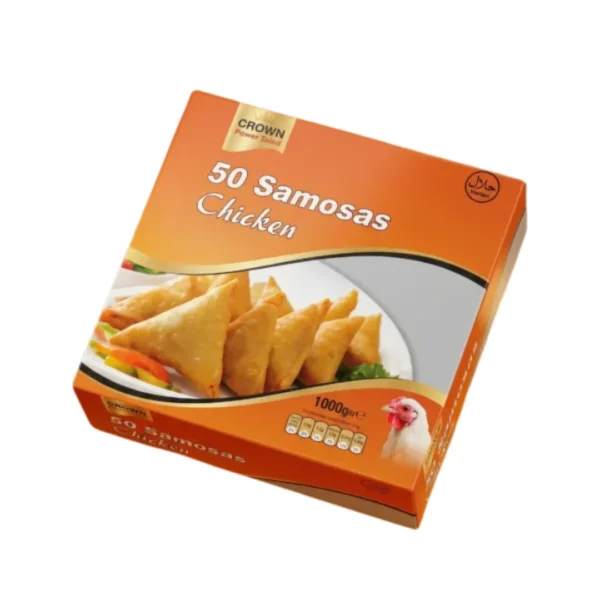 Crown chicken samosa (1x50pc) ORIGINE DE