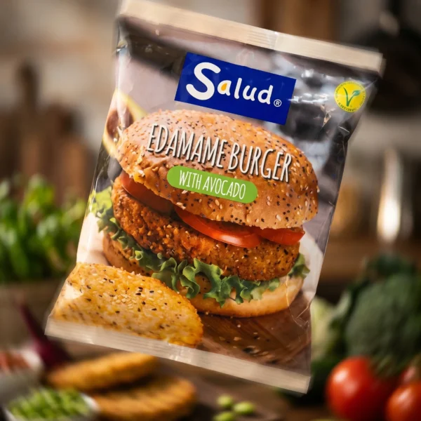 Edamame avocado burger 1kg PROMO
