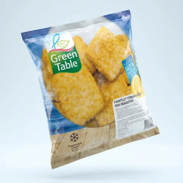 Fish burger green table 5kg (5x1kg)