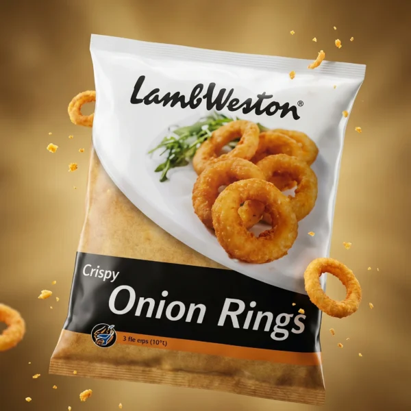Lambweston onion rings (1KG)