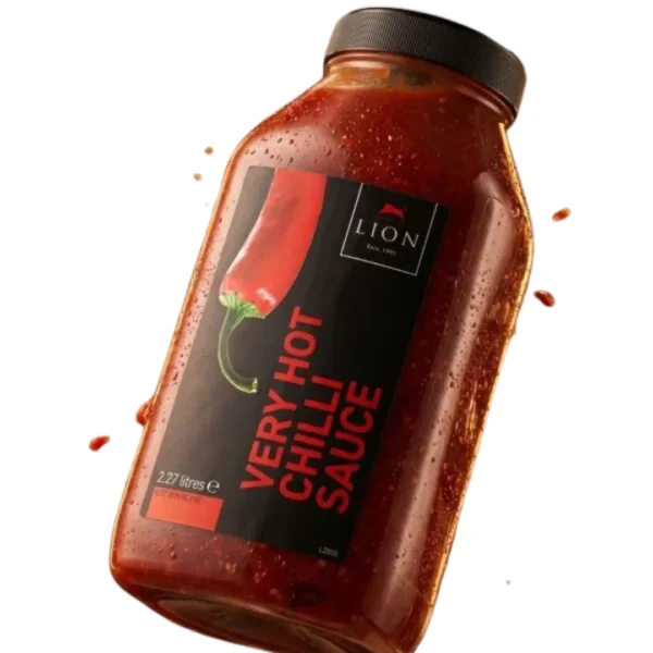 Lions very hot chili sauce (2x2.7L)