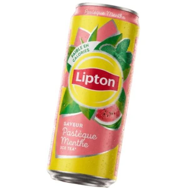 Lipton Ice Tea Pastèque Menthe Slim - 24 x 33 cL