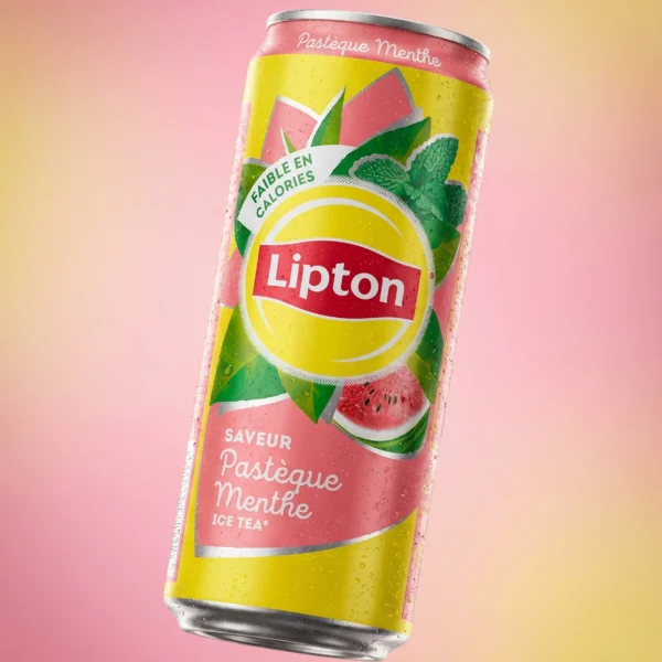 Lipton Ice Tea Pastèque Menthe Slim - 24 x 33 cL
