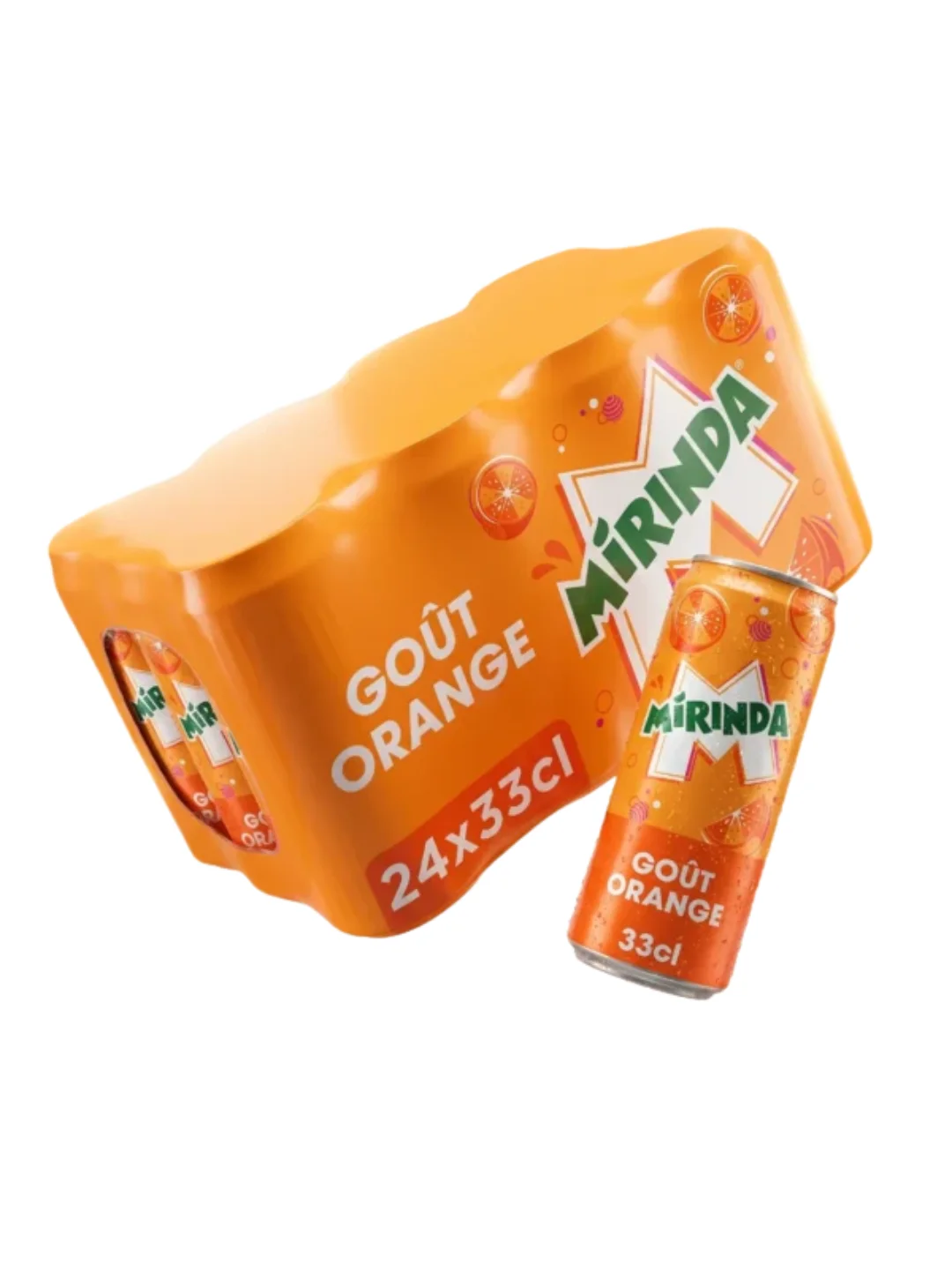 MIRANDA ORANGE 33CL FR X24 SLIM
