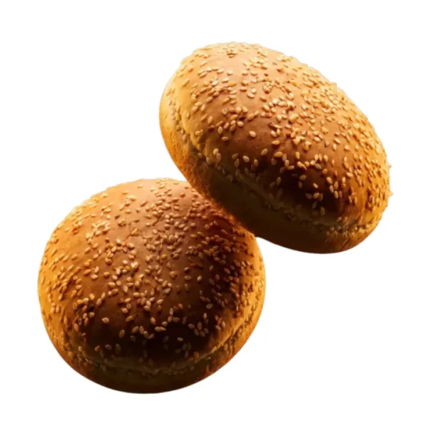 Pain hamburger petit 4" sans sésame 48pcs