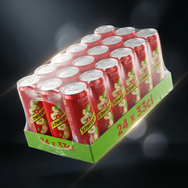 SCHWEEPPES POMME 33cl FRX24 SLIM