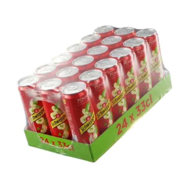 SCHWEEPPES POMME 33cl FRX24 SLIM