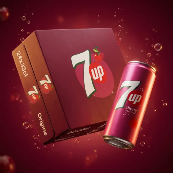SEVEN UP CHERRY SLIM SLK 33 X 24 FR