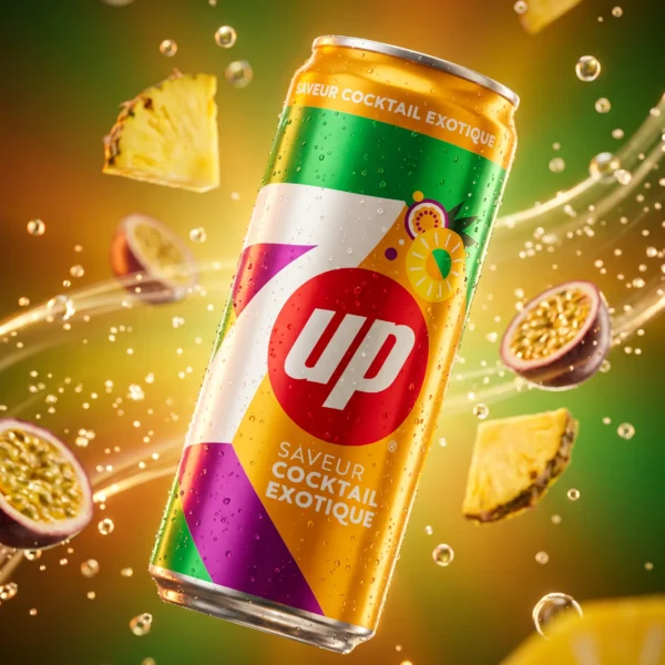SEVEN UP TROPICAL 33 X 24 SLIM FR